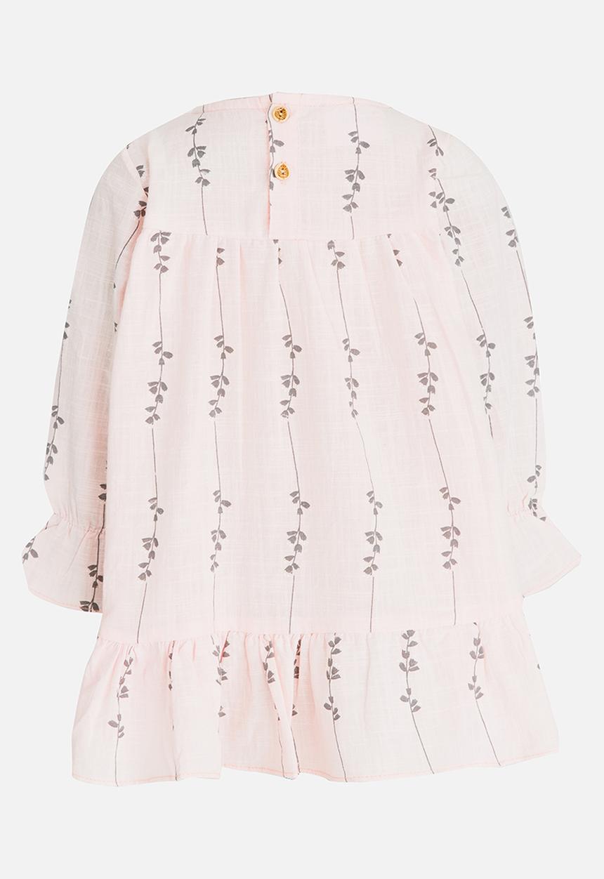 Pop Candy - Long Sleeve Dress Mid Pink
