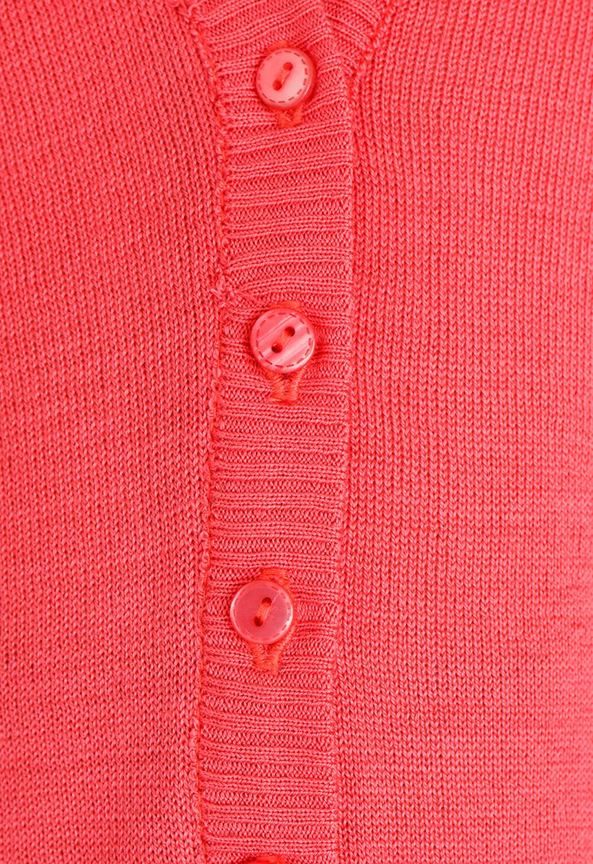 See-Saw - V-Neck Cardigan Mid Pink