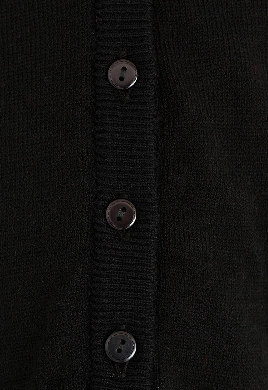 See-Saw - V-Neck Cardigan Black