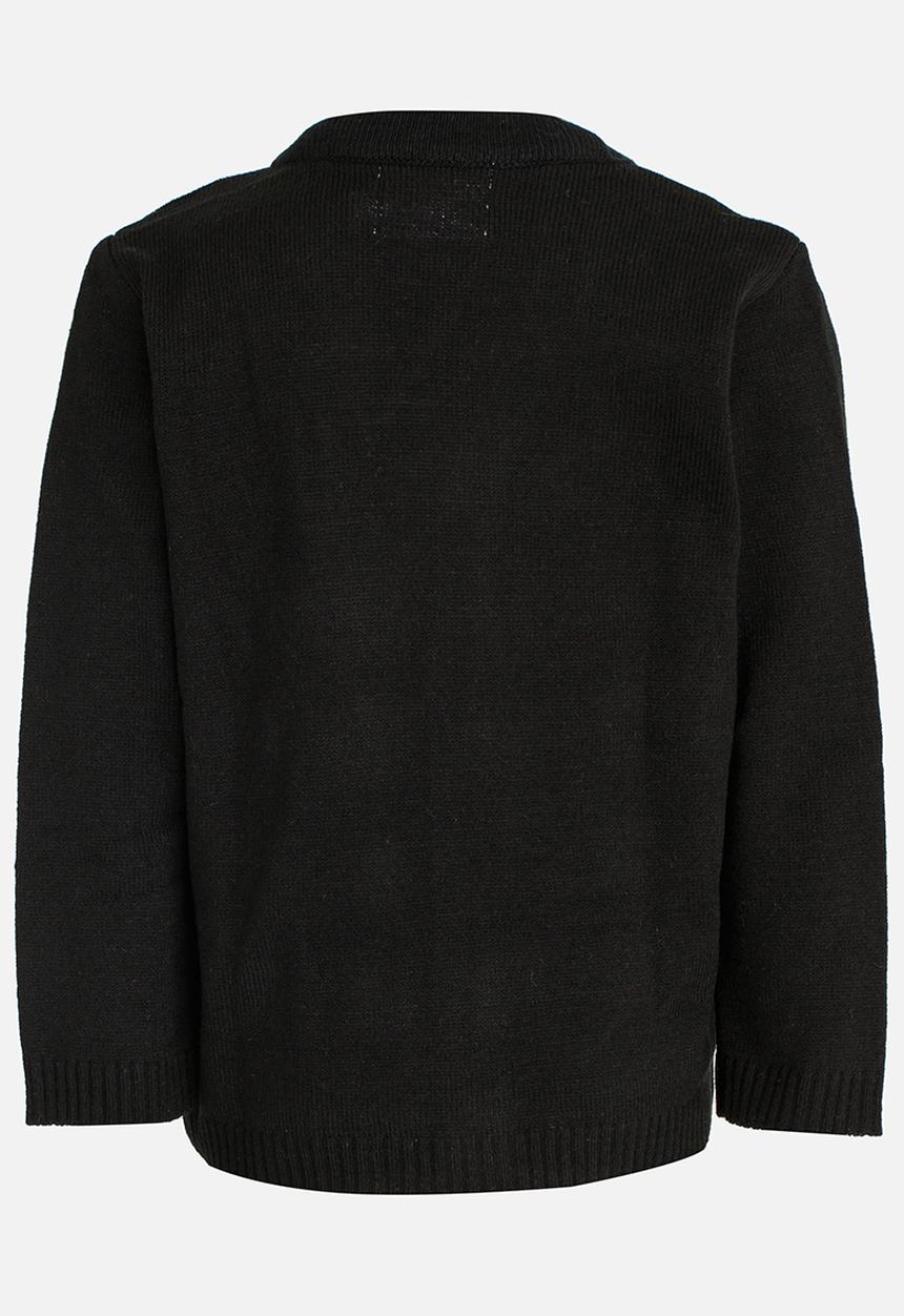 See-Saw - V-Neck Cardigan Black