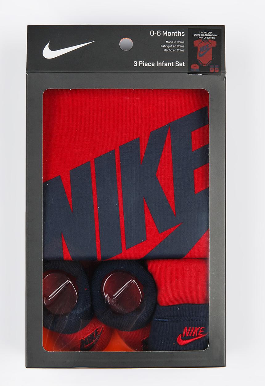 Nike - Futura Logo 3 Piece Set Red