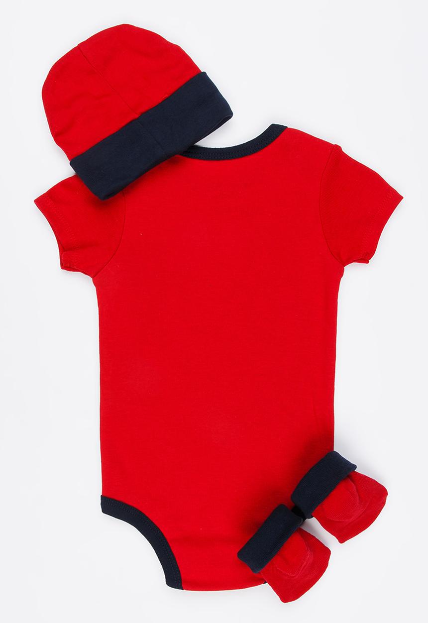 Nike - Futura Logo 3 Piece Set Red