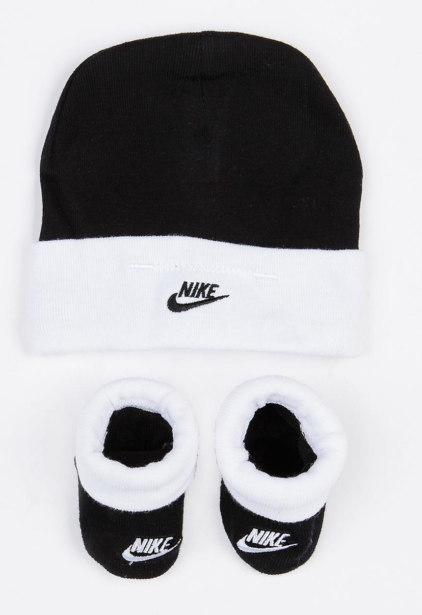 Nike - Futura Hat & Beanie Set Black