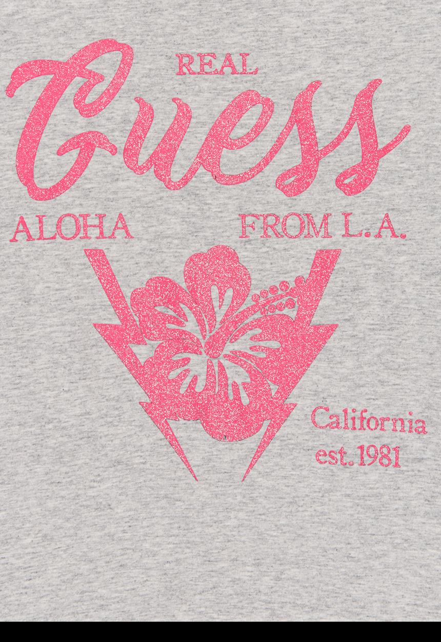GUESS - Guess Bolt Tee Pale Grey