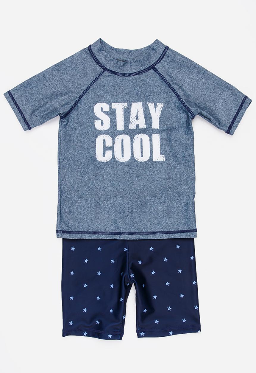 MINOTI - Star Printed 2 Piece Set - Navy