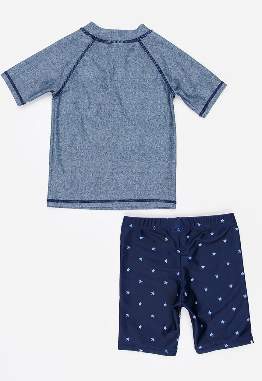 MINOTI - Star Printed 2 Piece Set - Navy