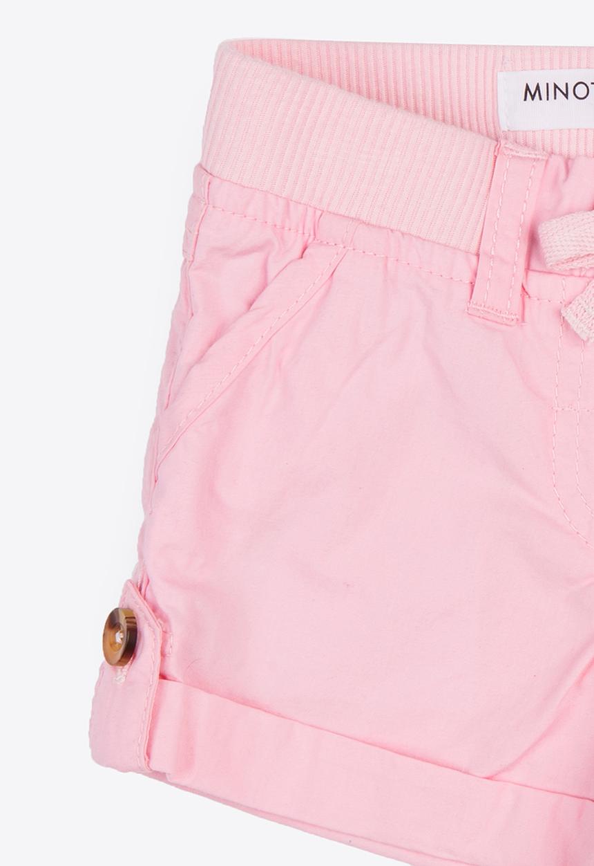 MINOTI - Basic Woven Shorts Mid Pink