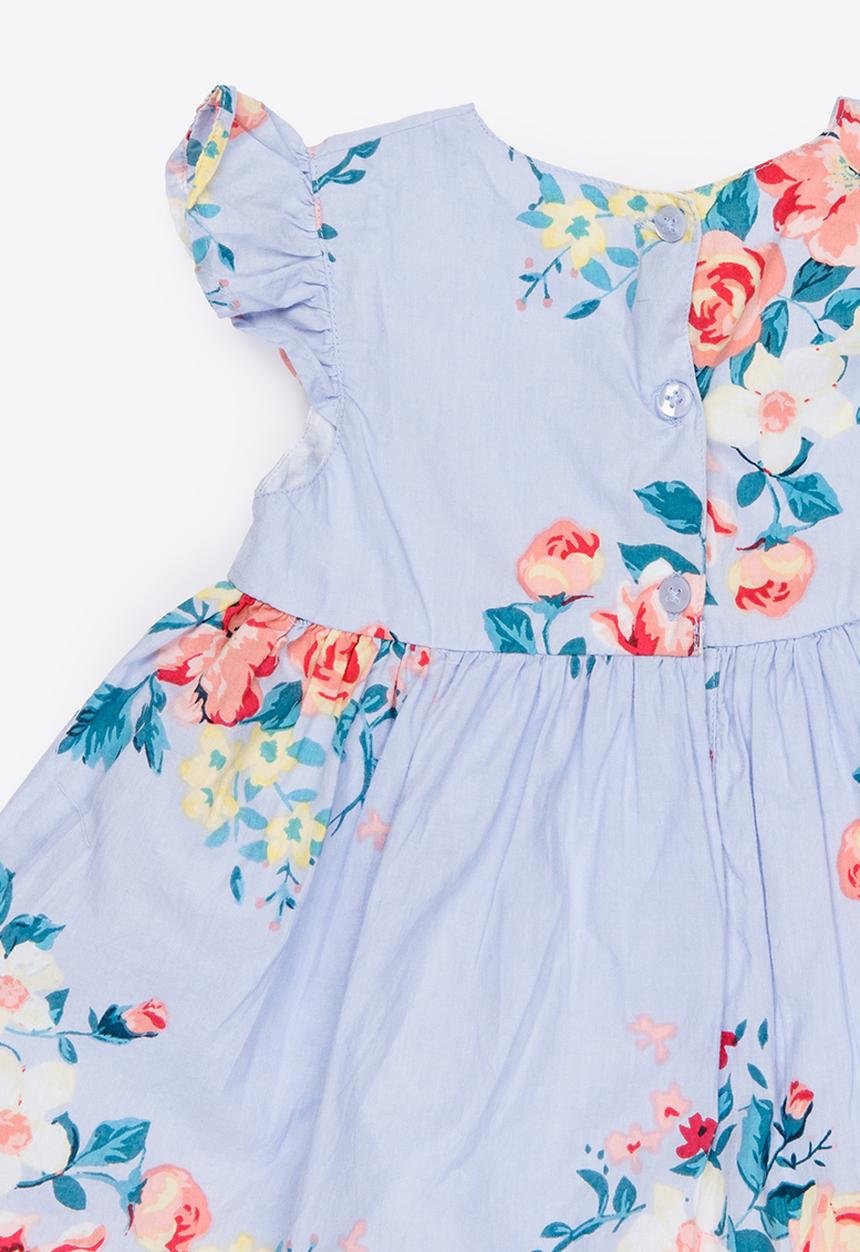 MINOTI - Rose 2 Piece AOP Dress & Bloomers Set Multi-colour