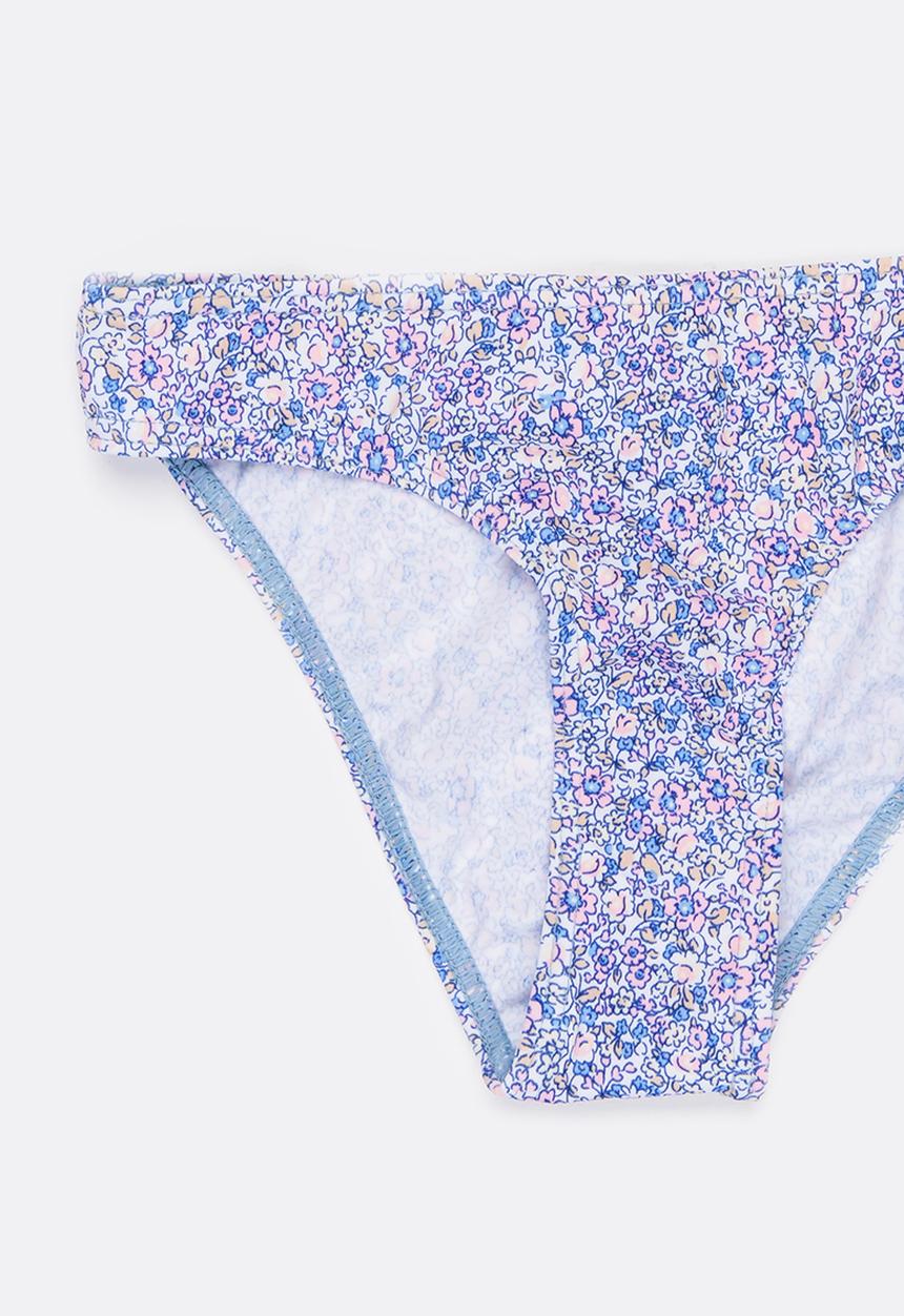 Sun Things - Ditsy Pink Halter Top & Bottom Set Multi-colour