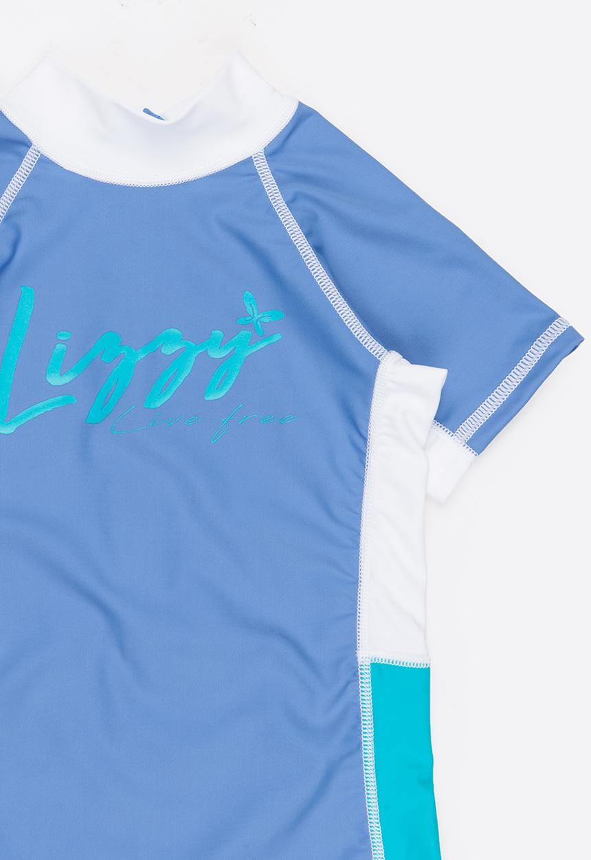 Lizzy - Alaska 1 Piece Rashsuit Pale Blue