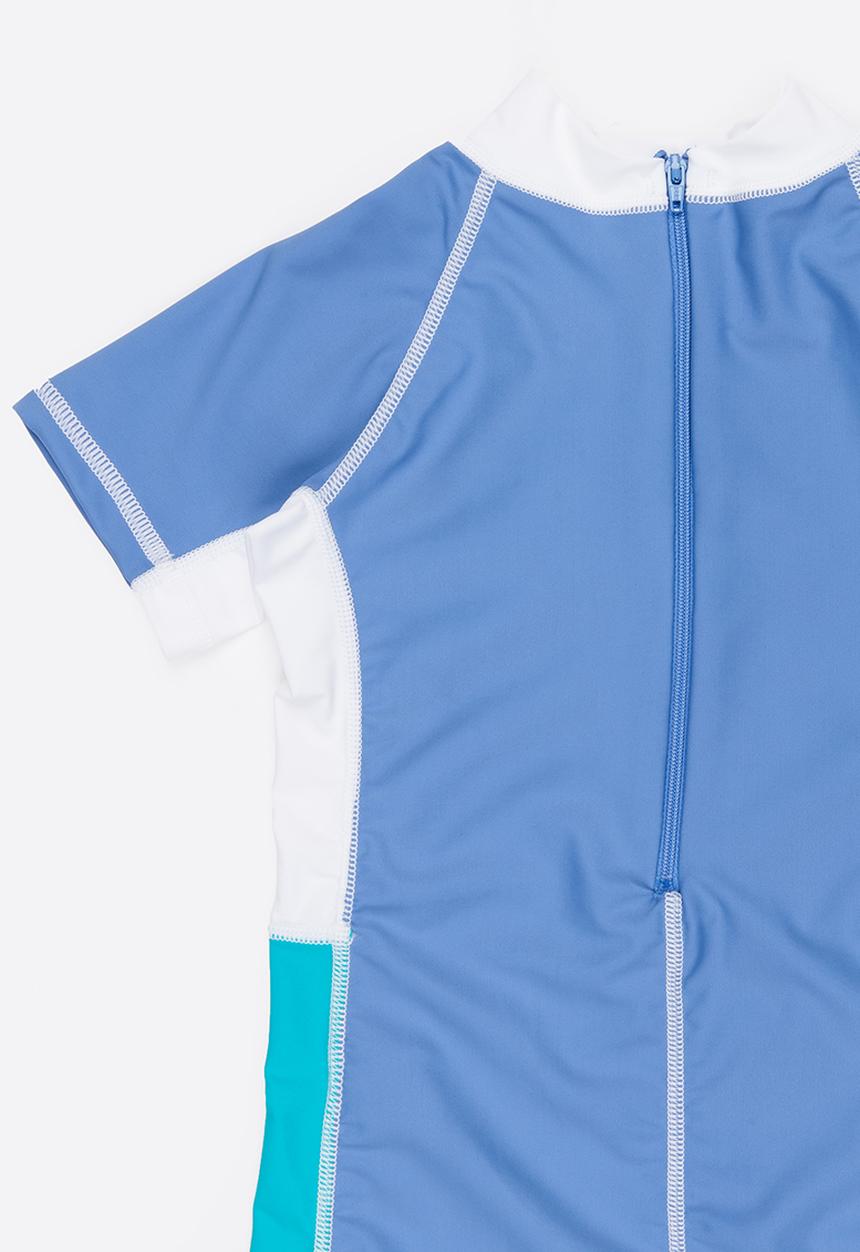 Lizzy - Alaska 1 Piece Rashsuit Pale Blue