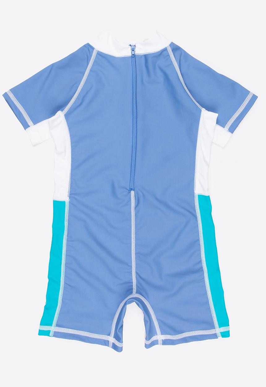 Lizzy - Alaska 1 Piece Rashsuit Pale Blue