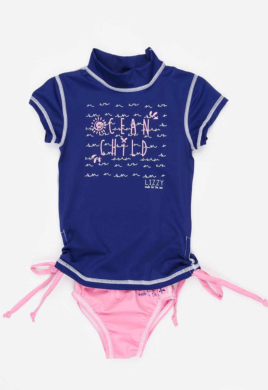 Lizzy - Sybil 2 Piece Rashvest Set Navy