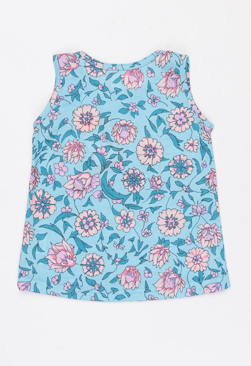 Rip Curl - Summer land tank - blue & pink 
