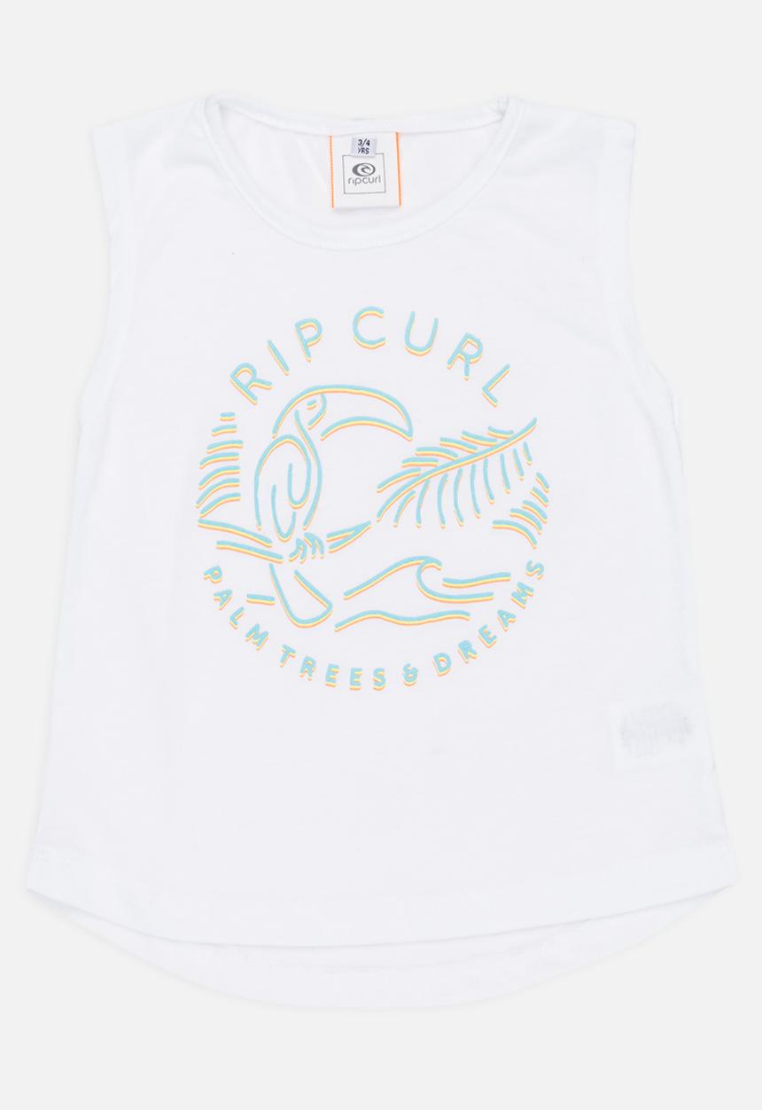 Rip Curl - Mini palms away tank - white