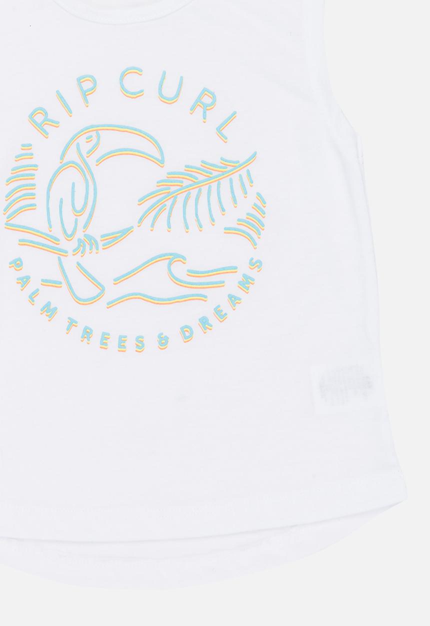 Rip Curl - Mini palms away tank - white