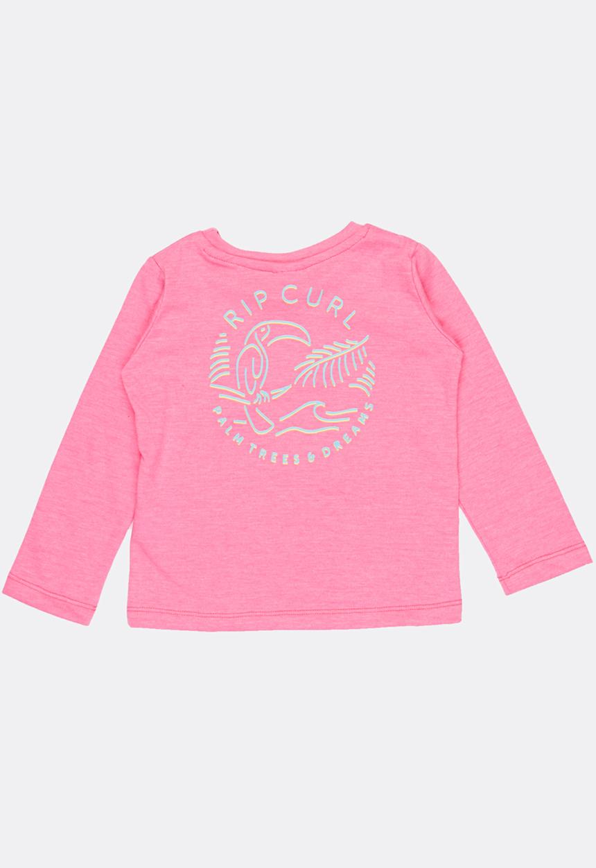 Rip Curl - Mini palms away tee - pink 