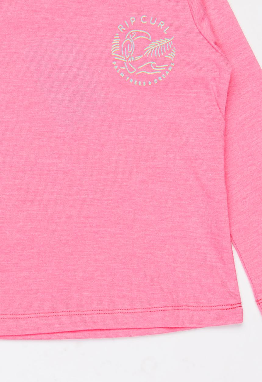 Rip Curl - Mini palms away tee - pink 