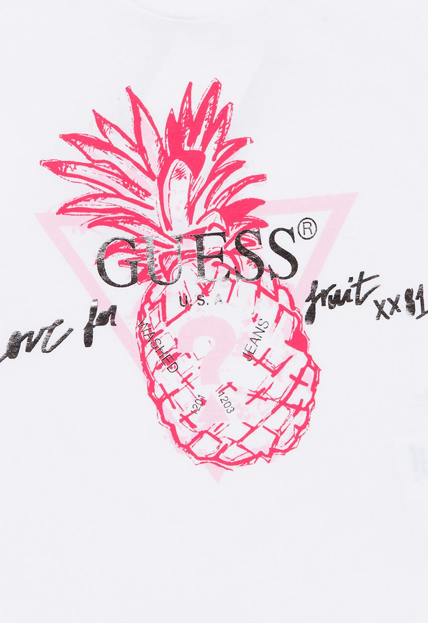 GUESS - Pineapple Tee White