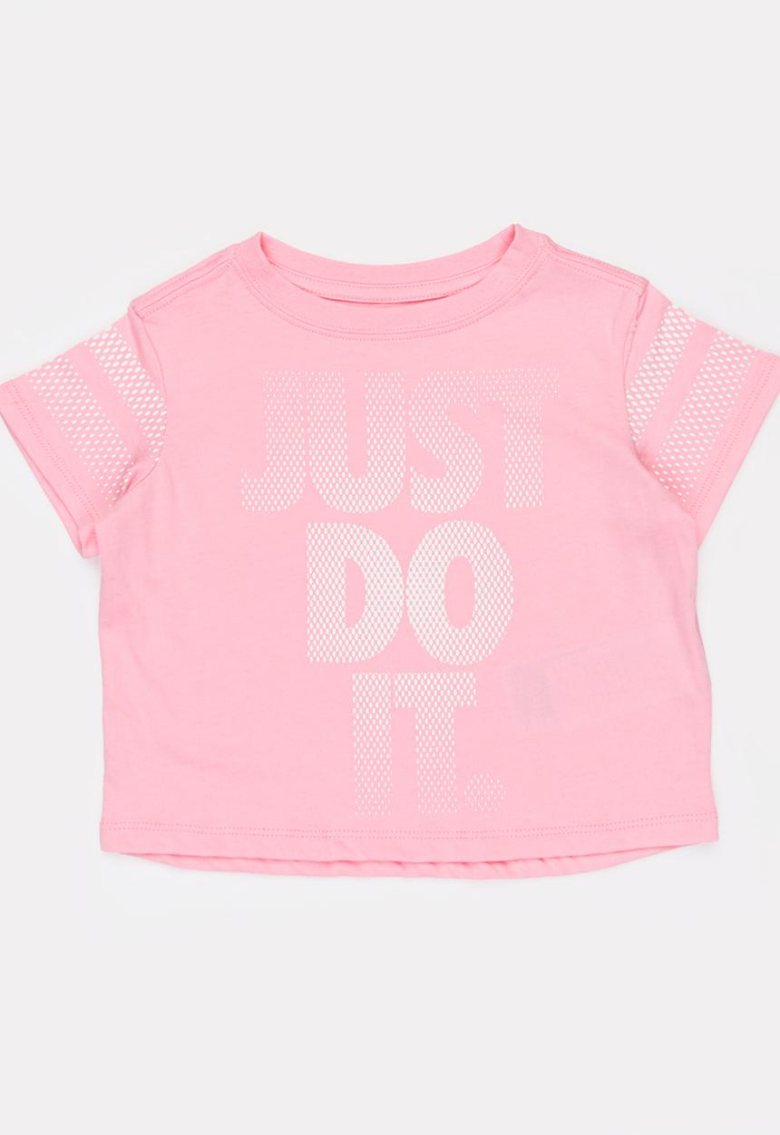 Nike - Nike NSW Scoop JDI Tee Mid Pink