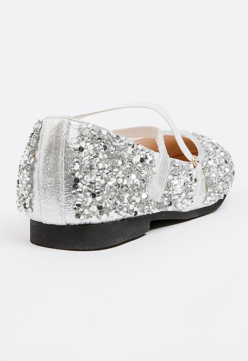 Pop Candy - Ballerina pump - silver
