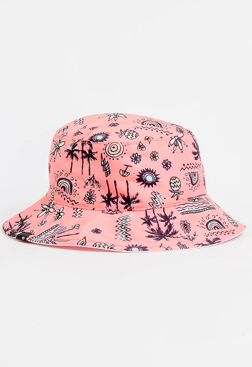 Rip Curl - Mini anak bucket hat - coral