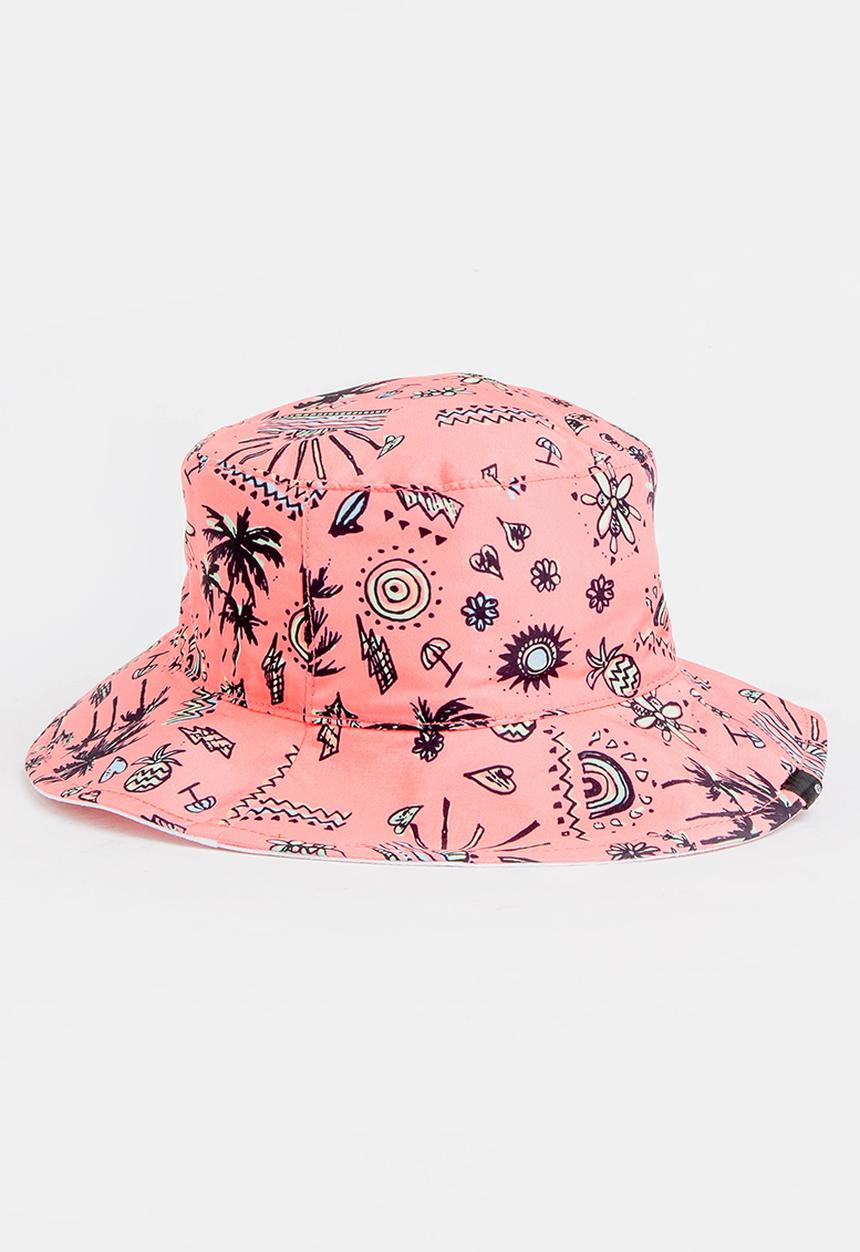 Rip Curl - Mini anak bucket hat - coral