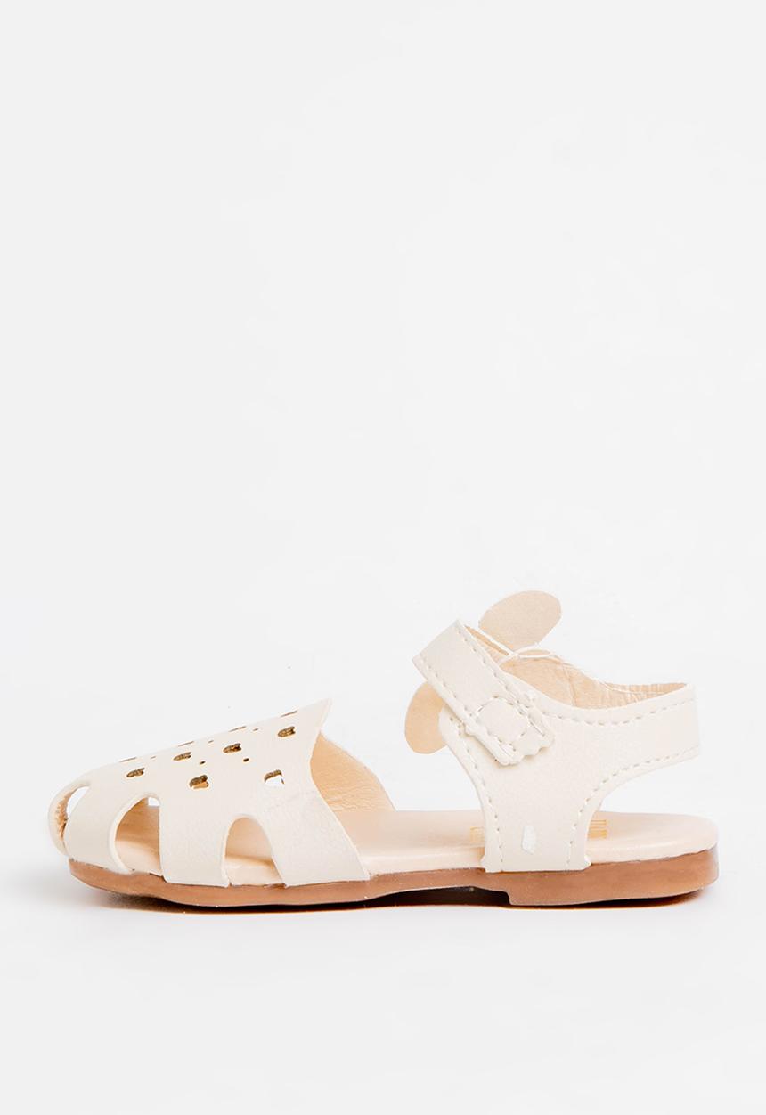 Pop Candy - Detailed Sandal White