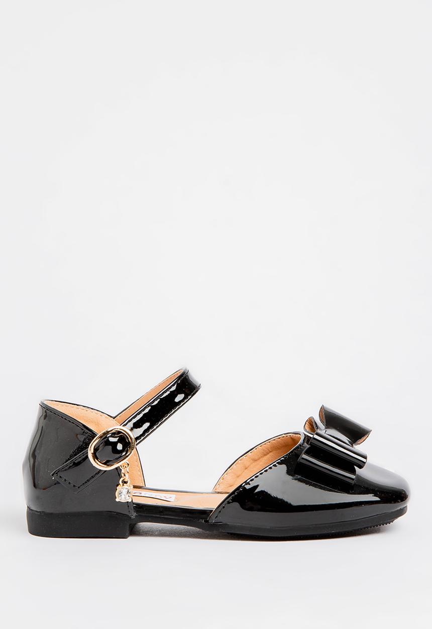 Pop Candy - Bow Detailed Pump Black