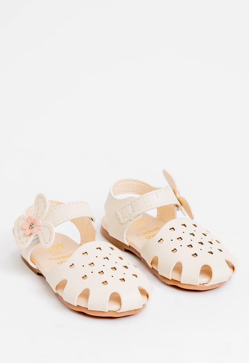 Pop Candy - Detailed Sandal White