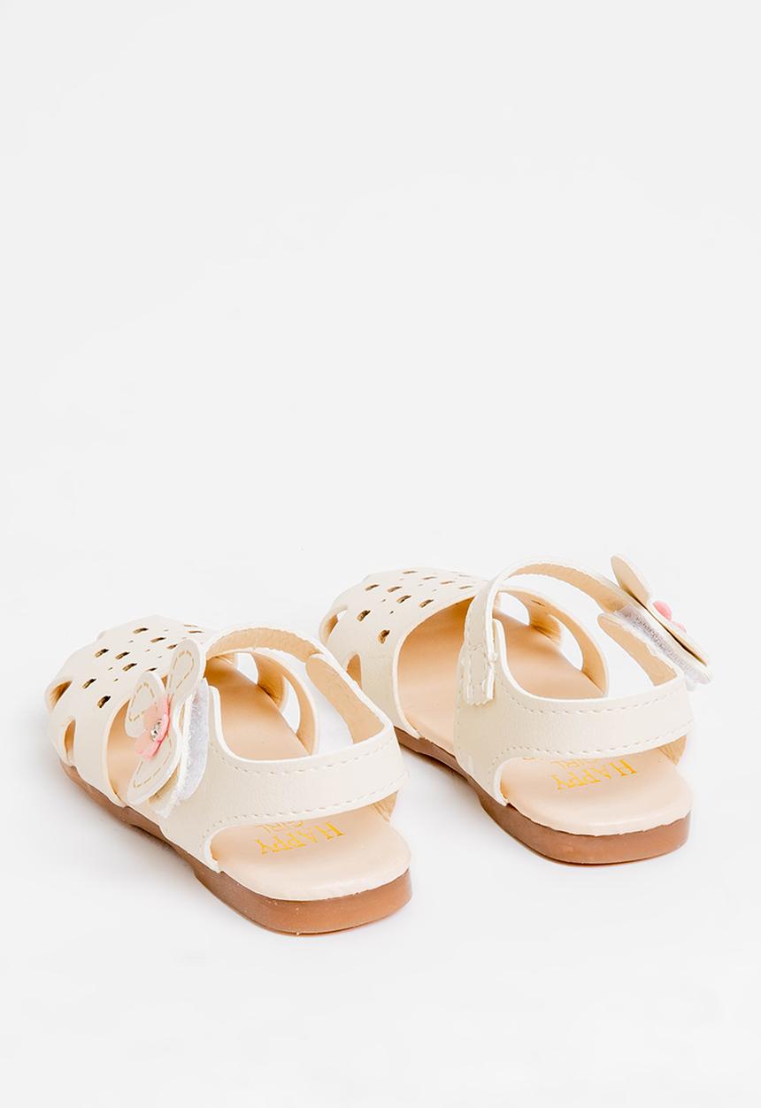 Pop Candy - Detailed Sandal White