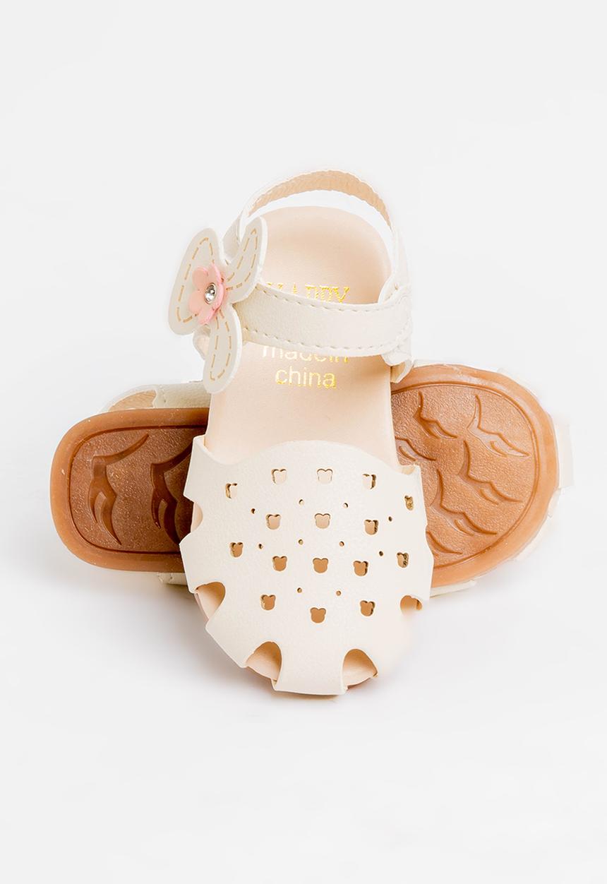 Pop Candy - Detailed Sandal White