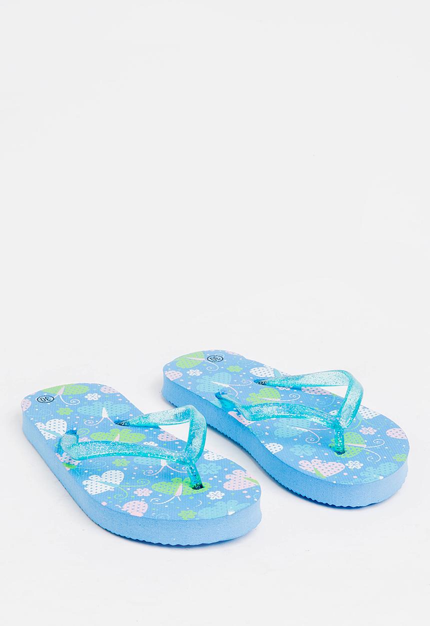 Pop Candy - Printed flip flops - blue 