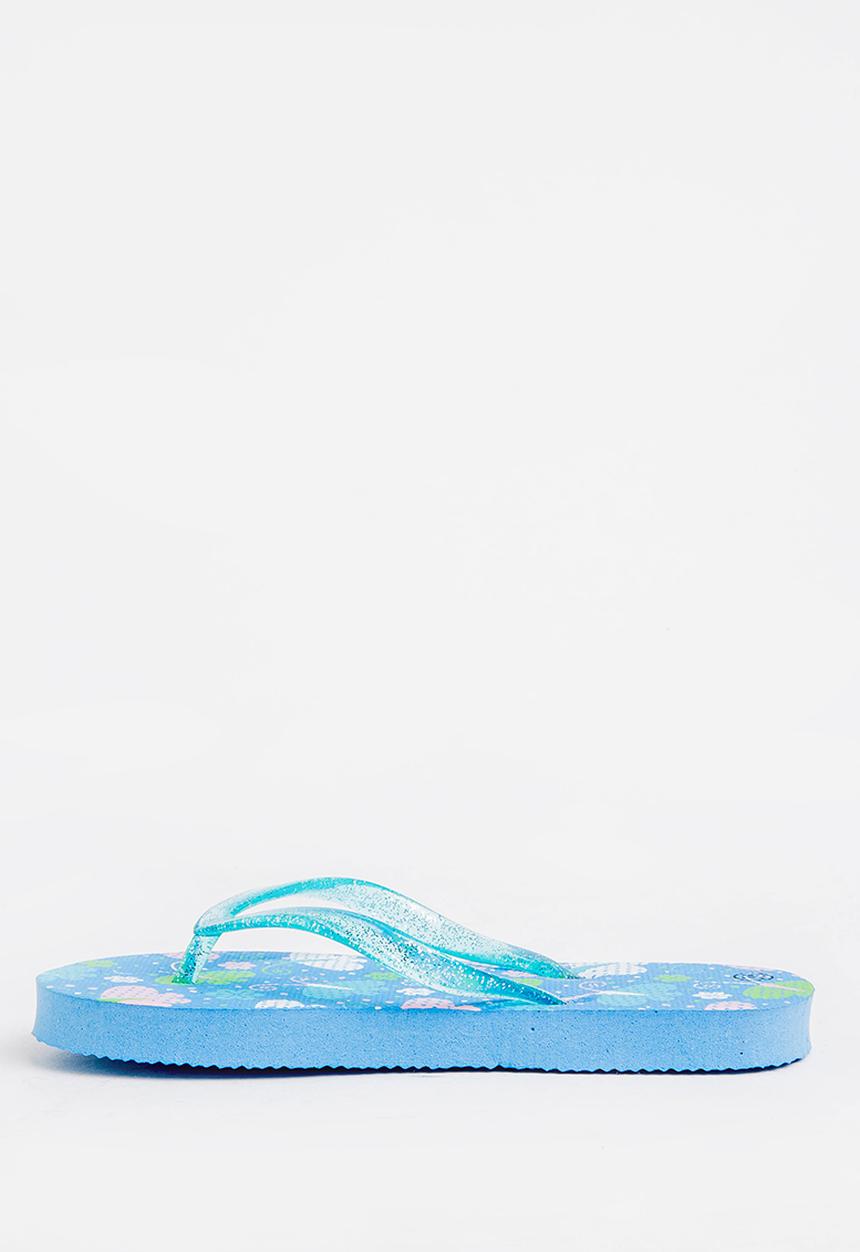 Pop Candy - Printed flip flops - blue 