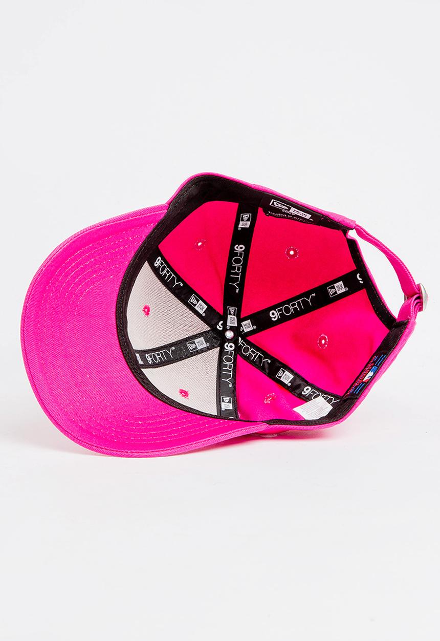 New Era - League basic New York yankees trucker cap - hot pink & white