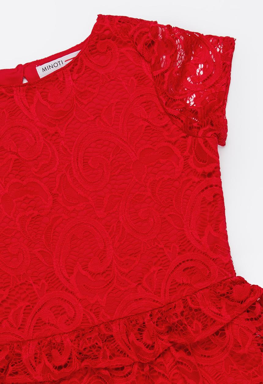 MINOTI - Rebel Lace Dress Red
