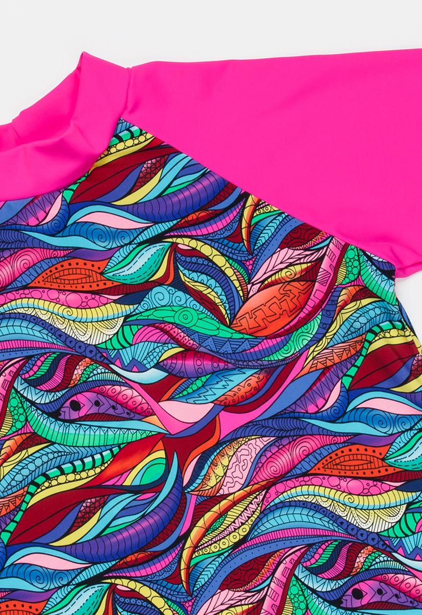 Sun Things - Rainbow Geo Rashvest Multi-colour