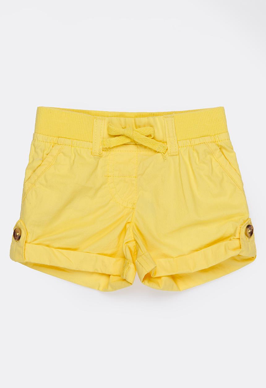 MINOTI - Woven shorts - yellow