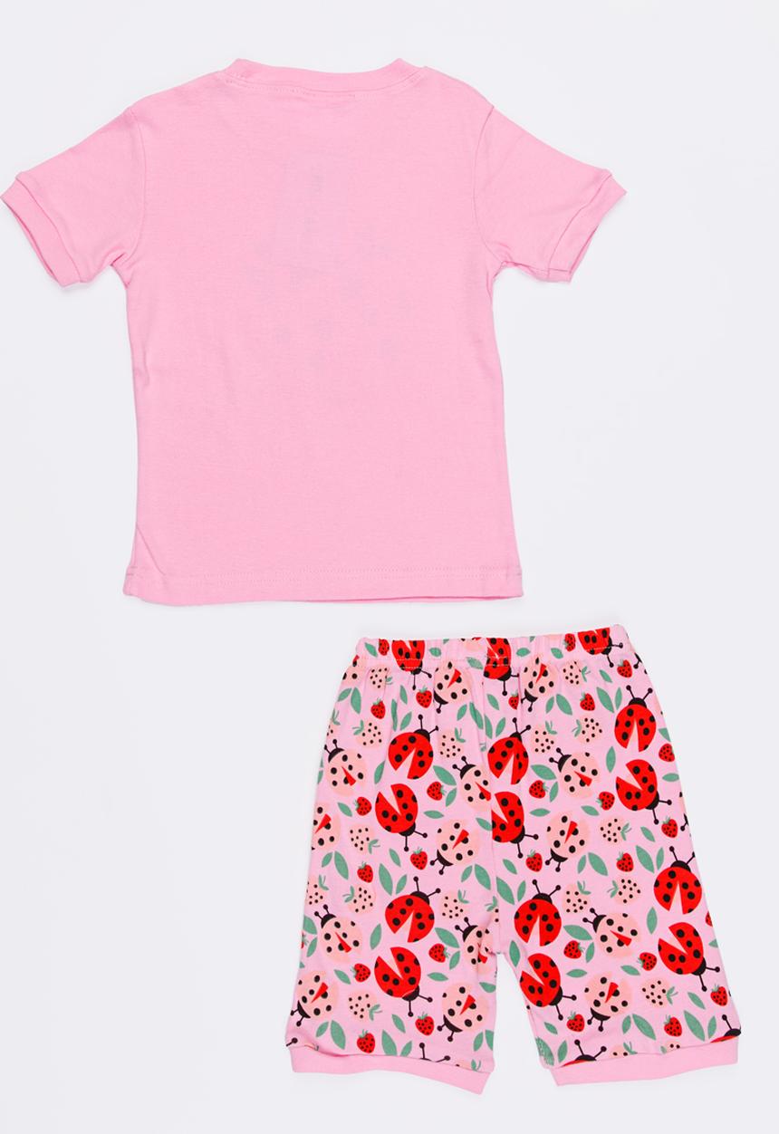 Pop Candy - Short sleeve printed pyjama set - pink  