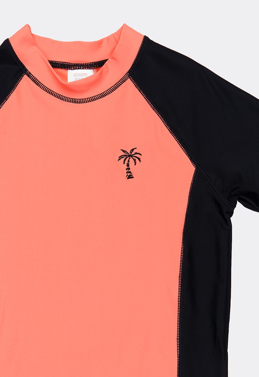MINOTI - Colour Block Rashvest Mid Pink