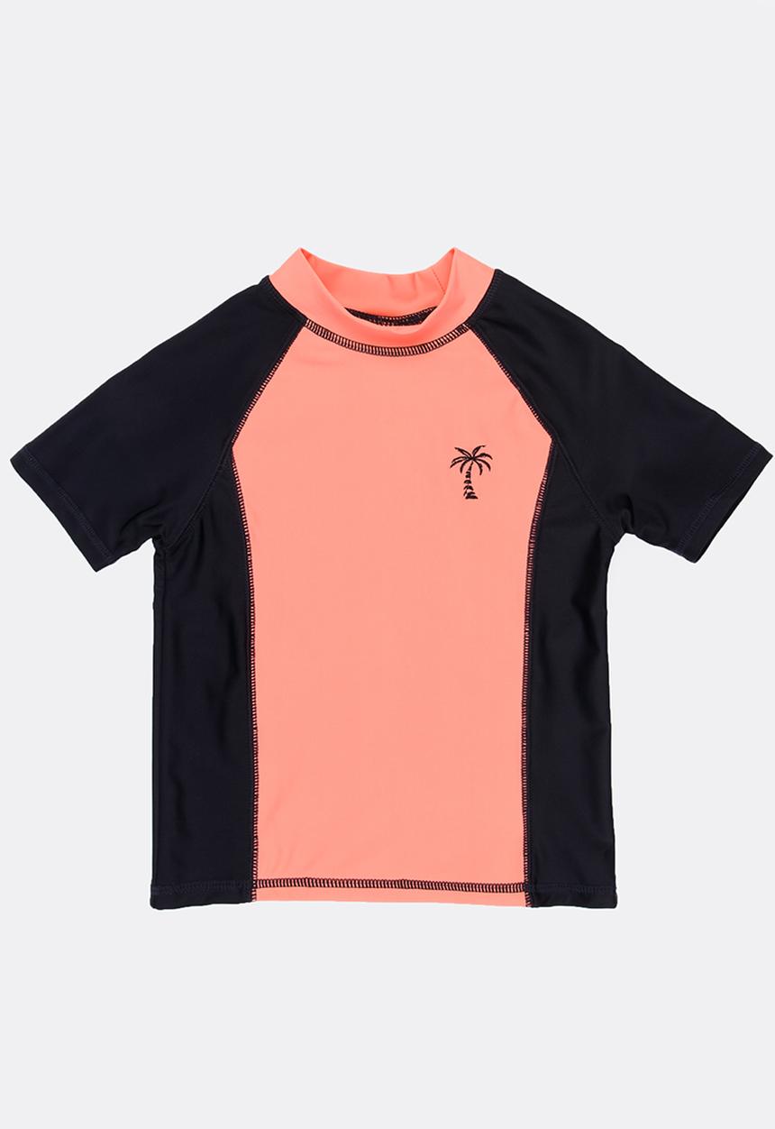 MINOTI - Colour Block Rashvest Mid Pink