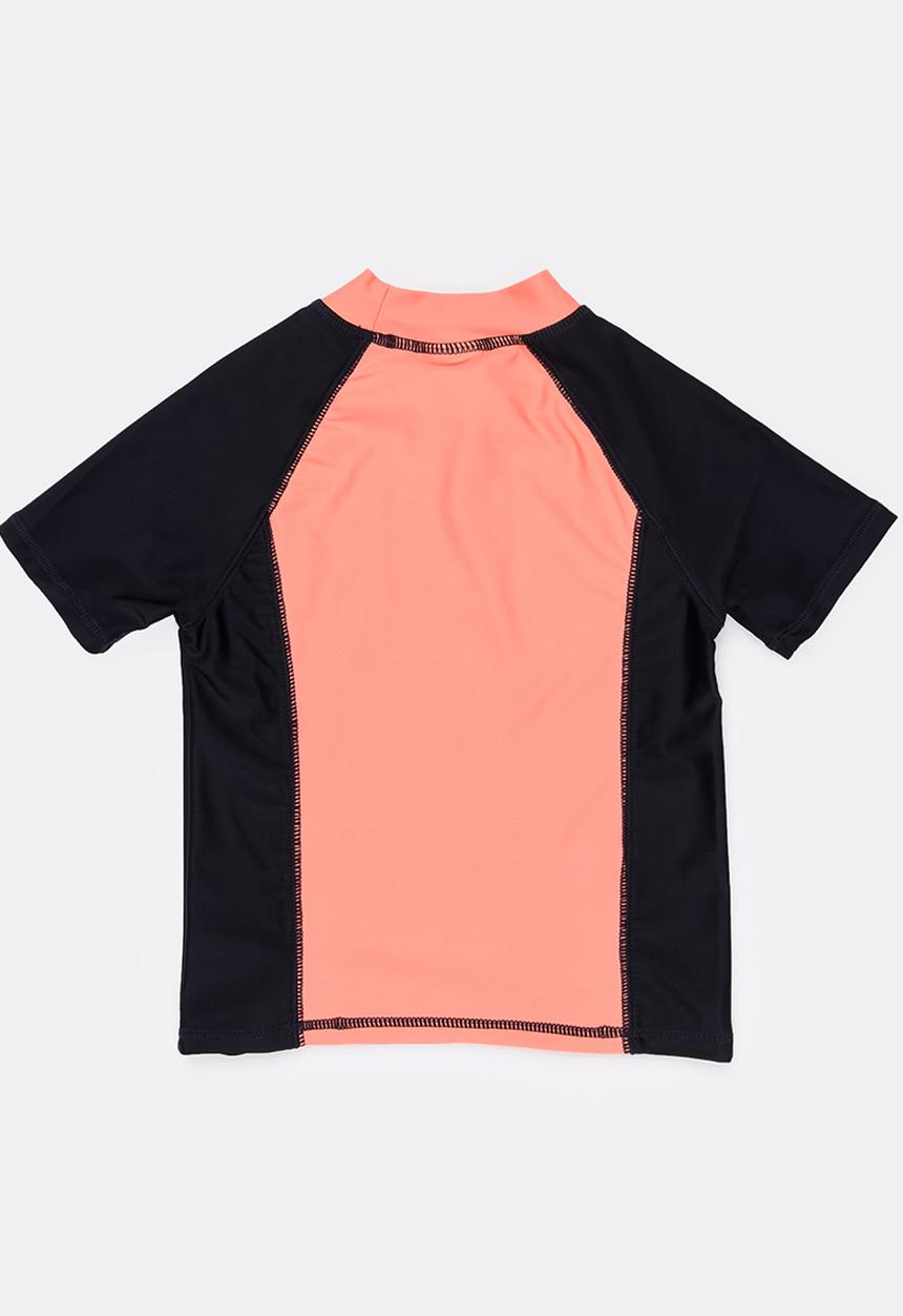 MINOTI - Colour Block Rashvest Mid Pink
