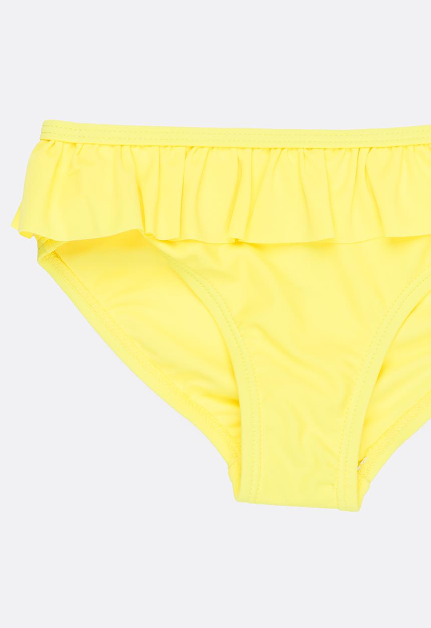 MINOTI - Bikini 2 Piece Halterneck Butterfly Applique Set Yellow