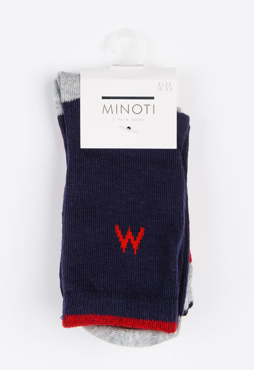 MINOTI - 3 Pack Ankle Socks Multi-colour
