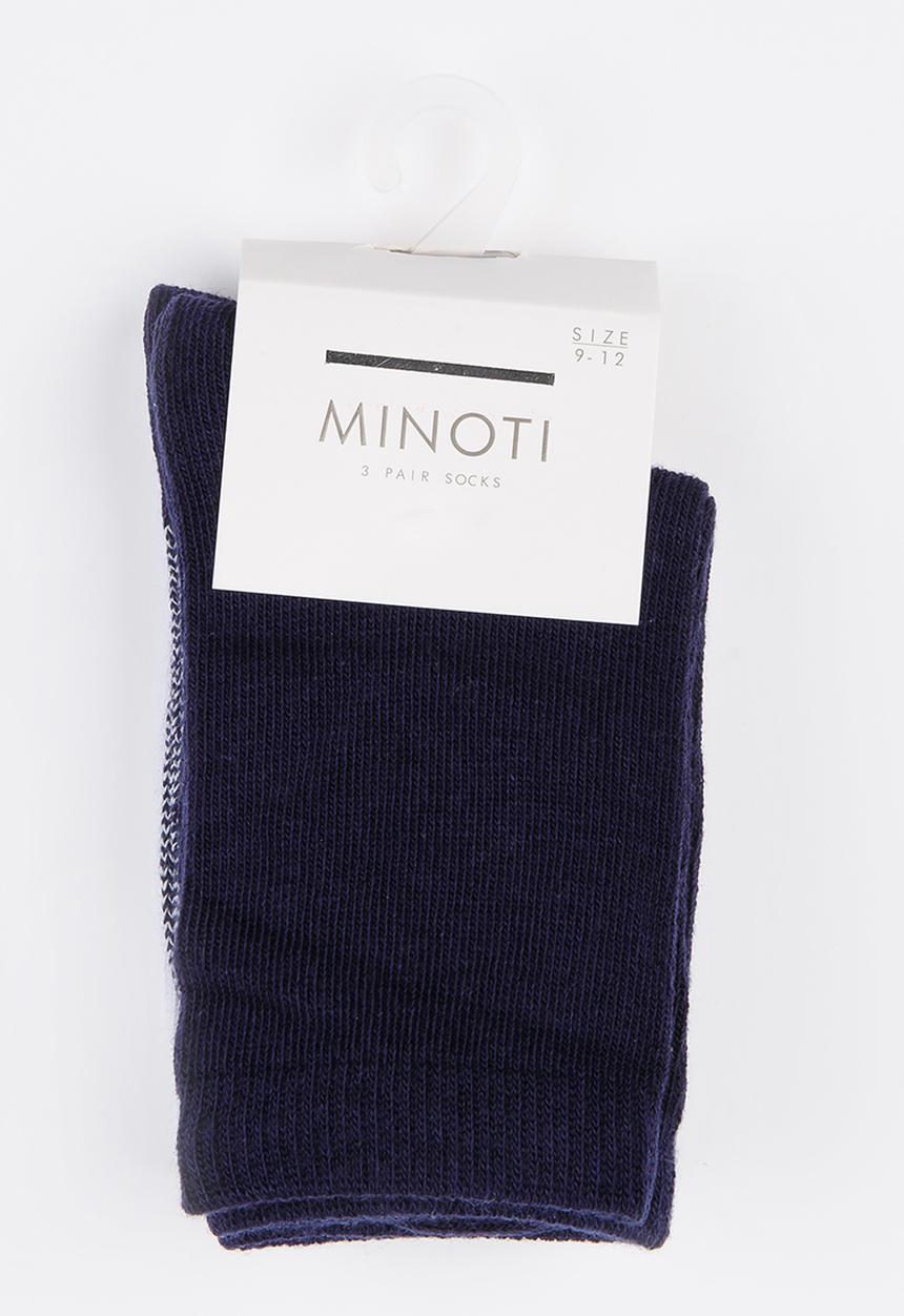 MINOTI - 3 Pack ankle socks - multi