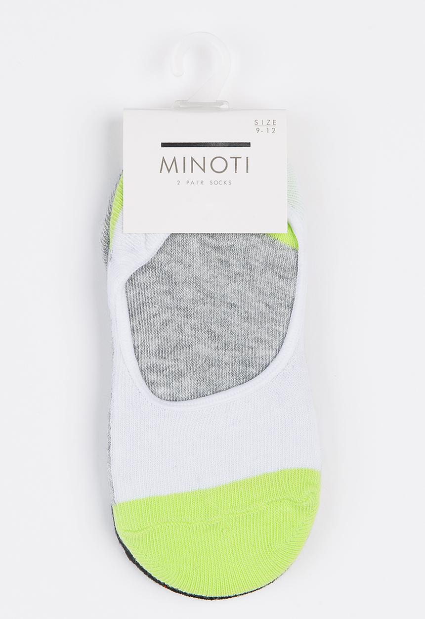 MINOTI - 2 Pack Pop Socks Multi-colour