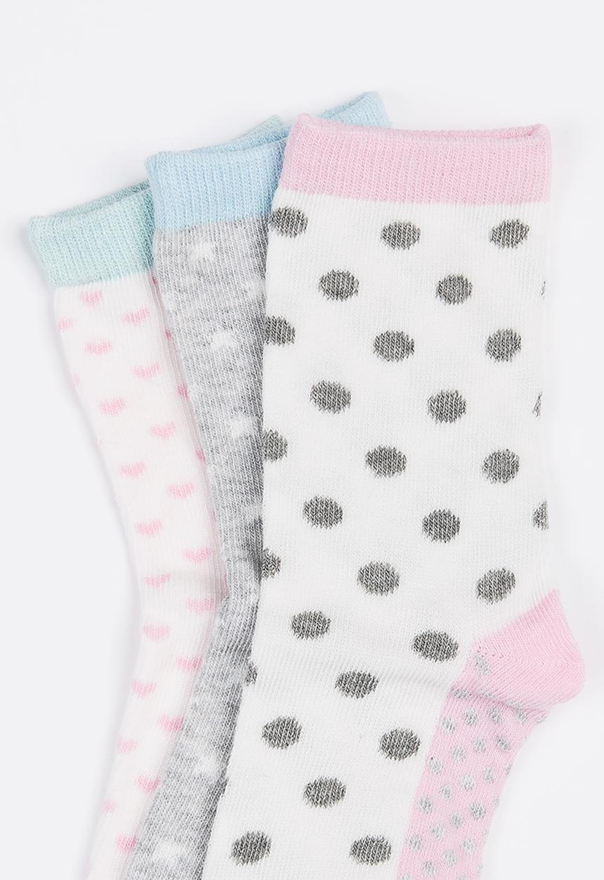 MINOTI - 3 Pack Ankle Socks Multi-colour