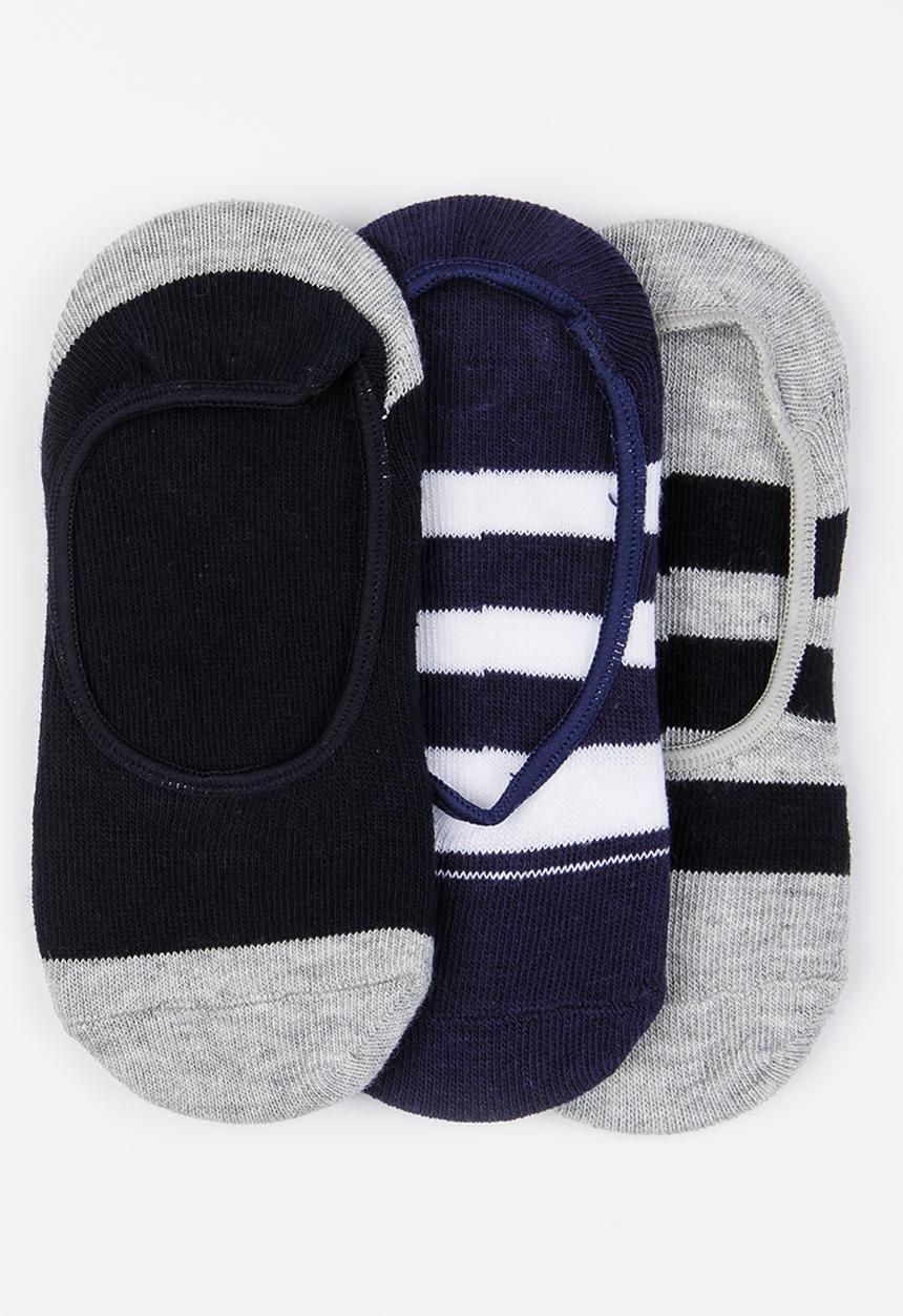 MINOTI - 3 Pack Pop Socks Multi-colour