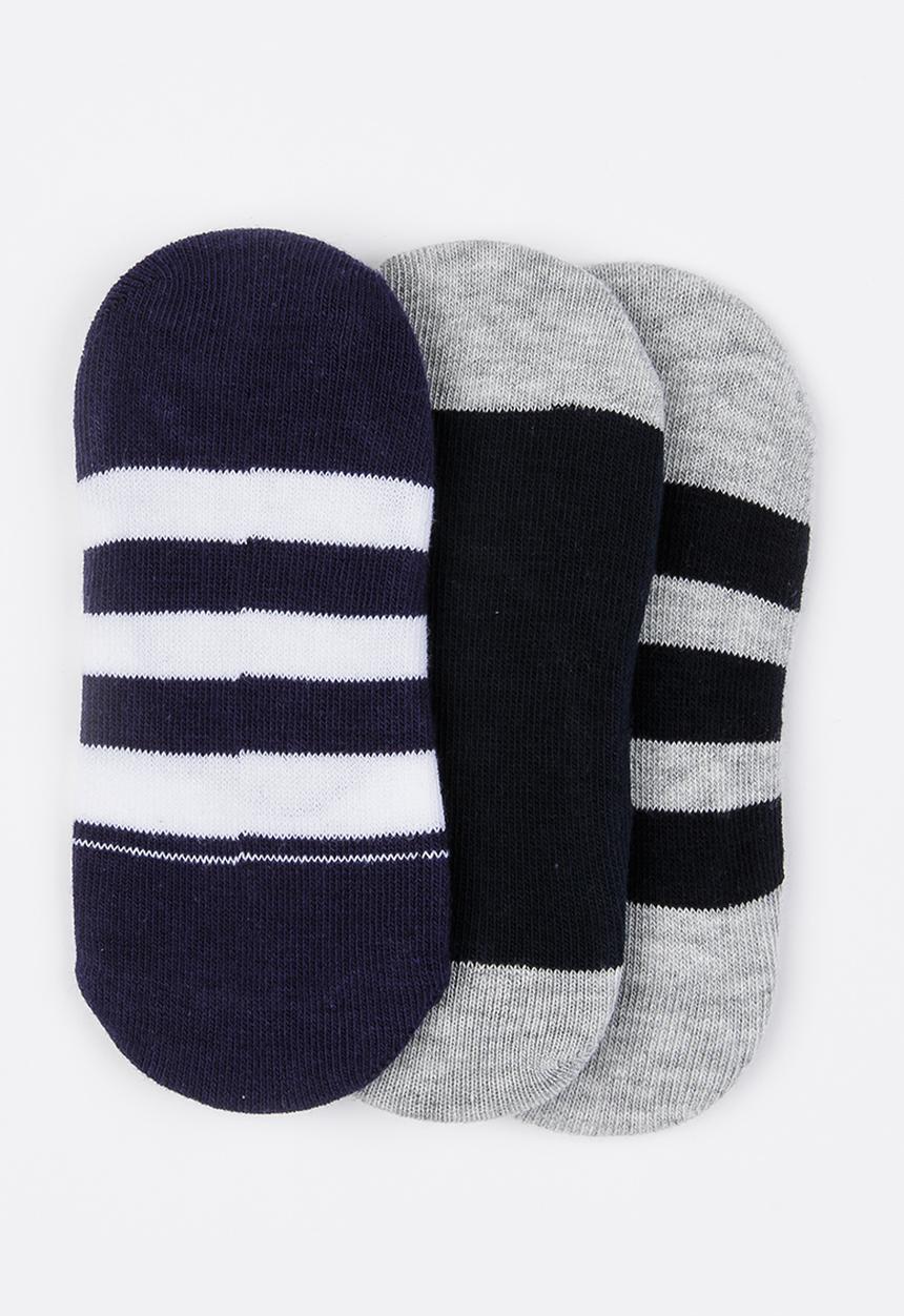 MINOTI - 3 Pack Pop Socks Multi-colour
