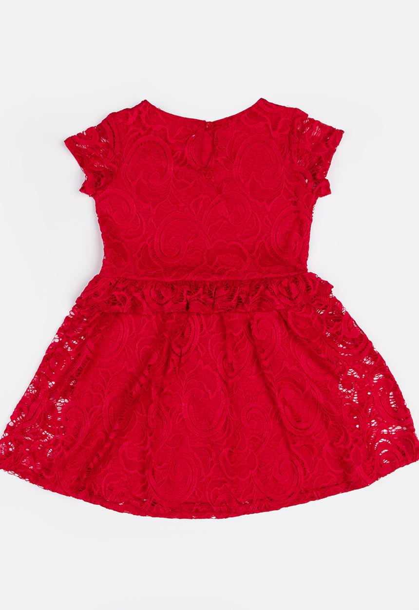 MINOTI - Rebel Lace Dress Red